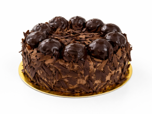 Siyah Profiterollü Pasta (12 Kişilik)