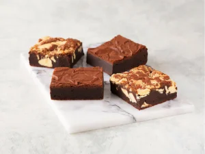 Dilim Brownie Beyaz Çikolata